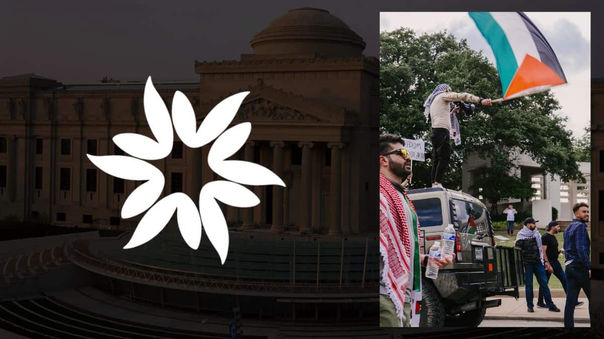 Pro-Palestinian Protest at Brooklyn Museum