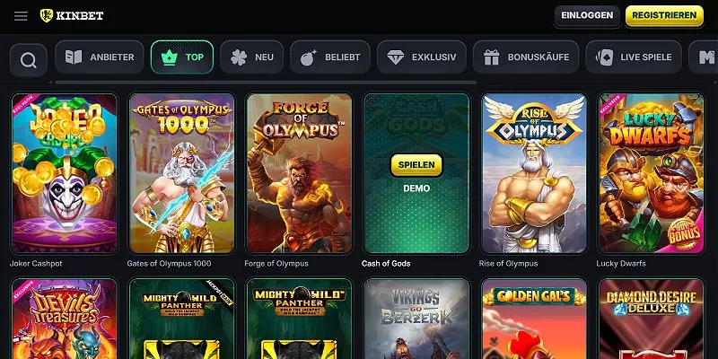 Kinbet Casino DE
