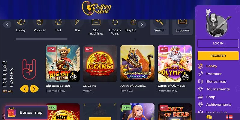 Rolling Slots Casino NO