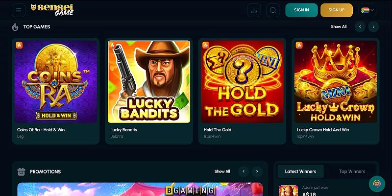Sensei Game Casino ZA