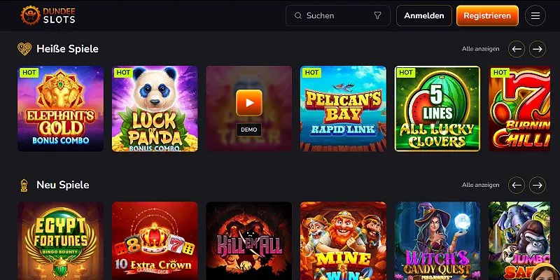 Dundee Slots Casino CH